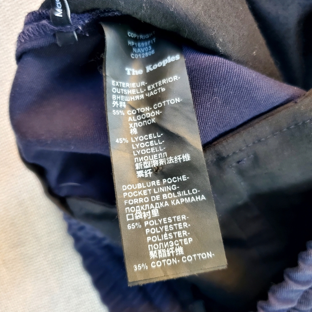 The Kooppes Navy Pants - Picture 6 of 9